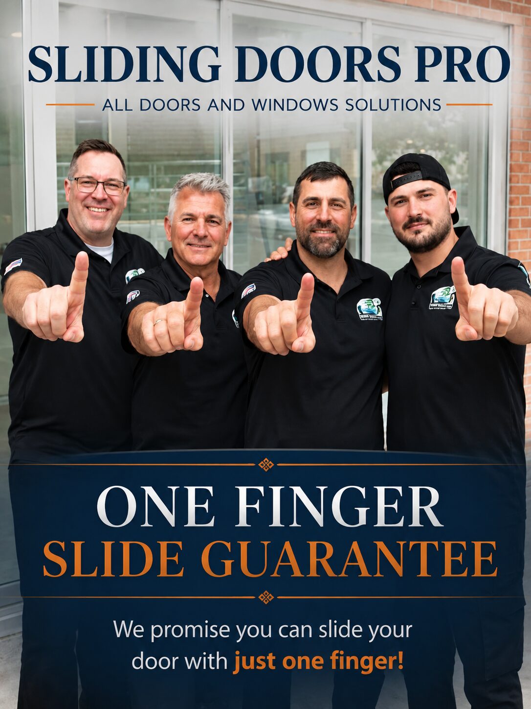 Sliding Door Track Repair and Replacement A damaged track can permanently affect your sliding door system if not repaired quickly. Common sliding door track problems include: Bent tracks Corrosion Dents Worn aluminum Hurricane damage Dirt and debris buildup Off-track sliding doors We provide: Sliding door track repair Track replacement Track caps Sliding door realignment Off-track door repair Preventative maintenance Our team repairs tracks for residential and commercial properties throughout West Palm Beach and Palm Beach County.
