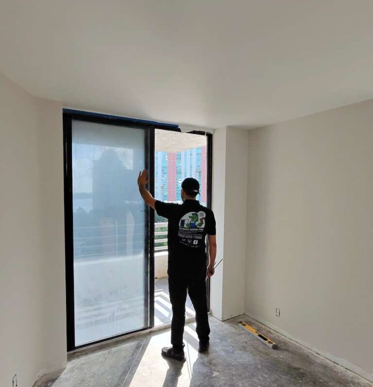 Sliding glass door panel replacement by Sliding Doors Pro — South Florida